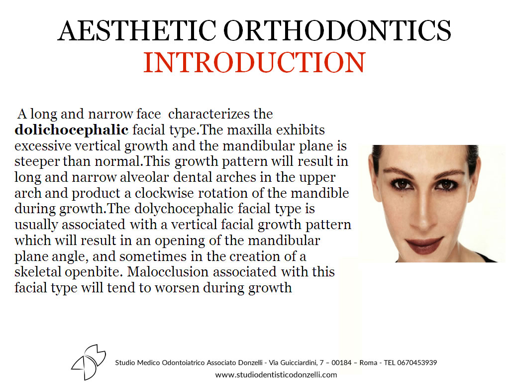 Aesthetic Orthodontics Introduction - Studio Medico Odontoiatrico Donzelli