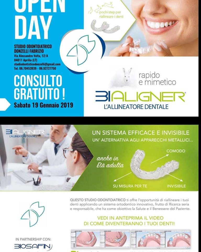 Open Day Bialigner Ortodonzia Invisibile